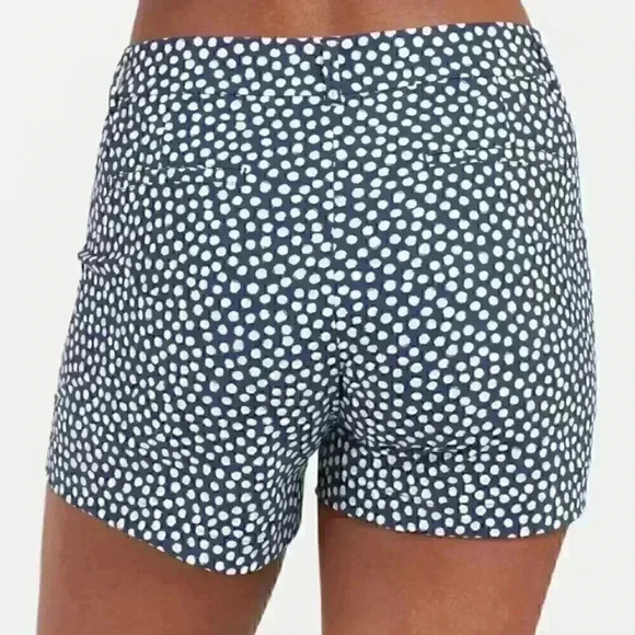 NWT SPANX Sunshine Shorts, 6" in navy pointed dot Sz M - Picture 4 of 7